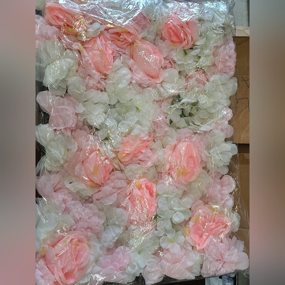 Artificial silk rose flowers 10 piece